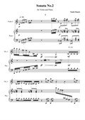Sonata No.2 for Violin and Piano